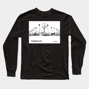 Norwalk California Long Sleeve T-Shirt